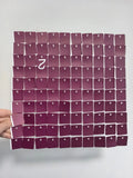 NEW Premium MINI Burgundy sequin wall