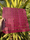 NEW Premium Burgundy sequin wall