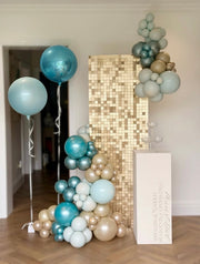 Mini sequin wall 180cm x 60cm  12 panels