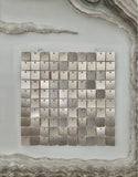 NEW MINI oyster white sequin wall