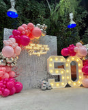 “Ice” matte silver sequin wall