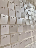 NEW “Pearl” white Matte sequin wall