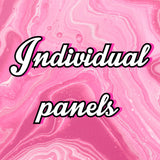 Individual sequin panels