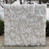 Cloud wall cloth back